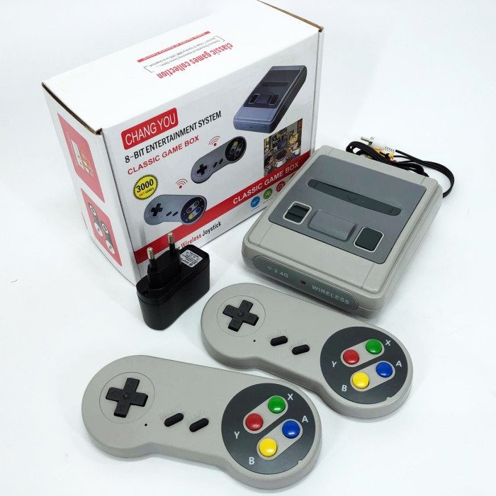 Консоль ігрова з джойстиками Retro LH-2221 3000 ігор, Приставка з джойстиком для другого гравця