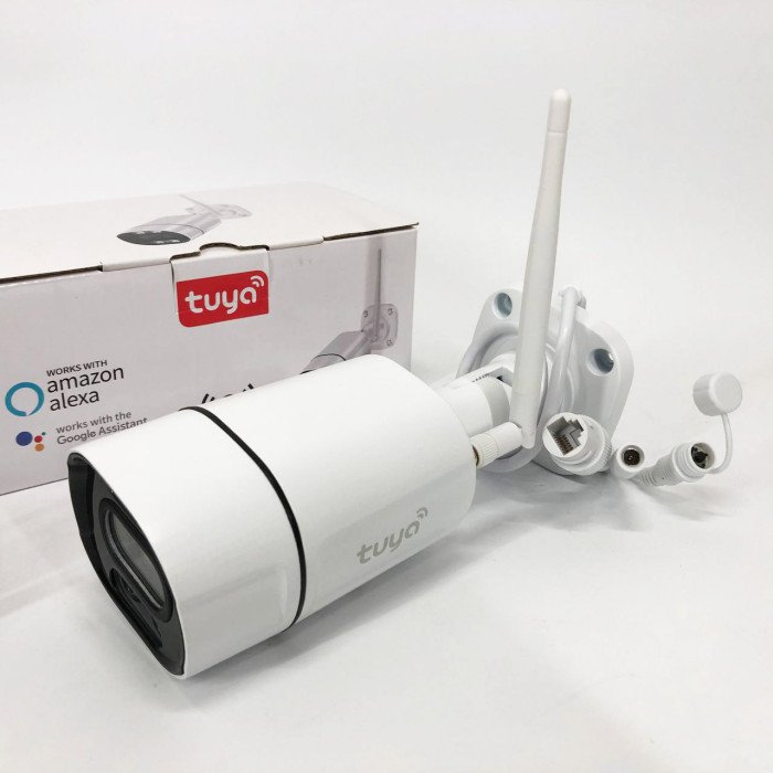 Камера відеоспостереження Camera C16 TUYA APP WIFI IP 3.0 mp вул.