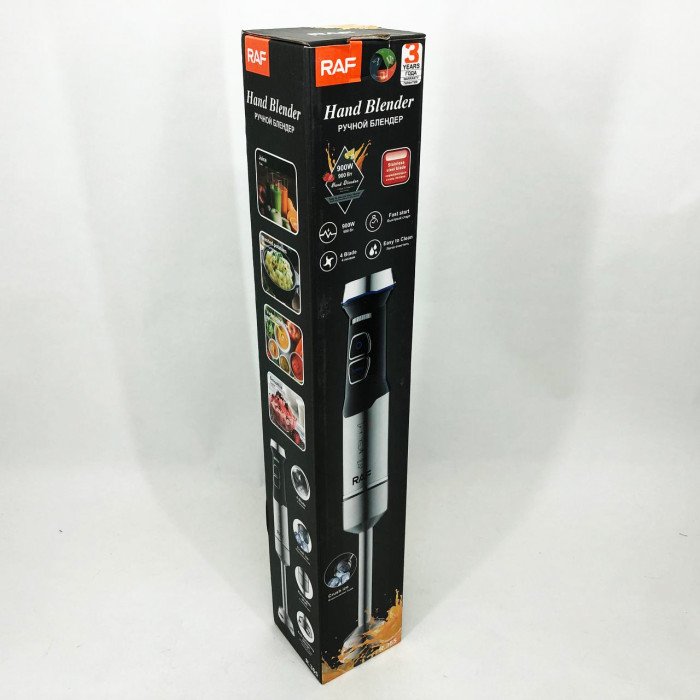 Металевий блендер R.365 високошвидкісний ручний блендер