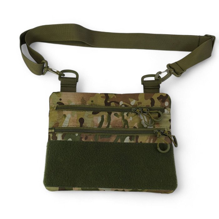 Чоловіча сумка нагрудна тактична, Сумка через плече військова, Тактичний рюкзак через плече