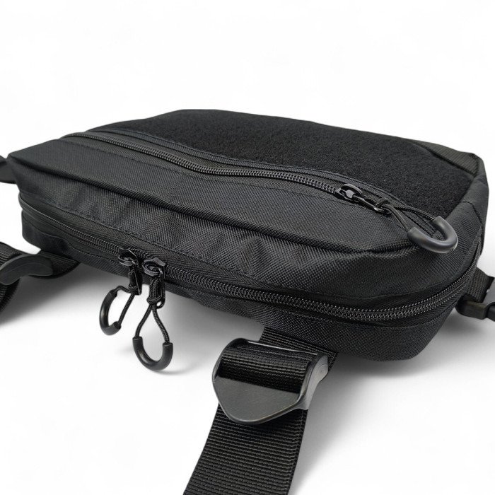 Нагрудна сумка для патчів і шевронів | 5 кишень | MOLLE , чоловіча сумка тактична