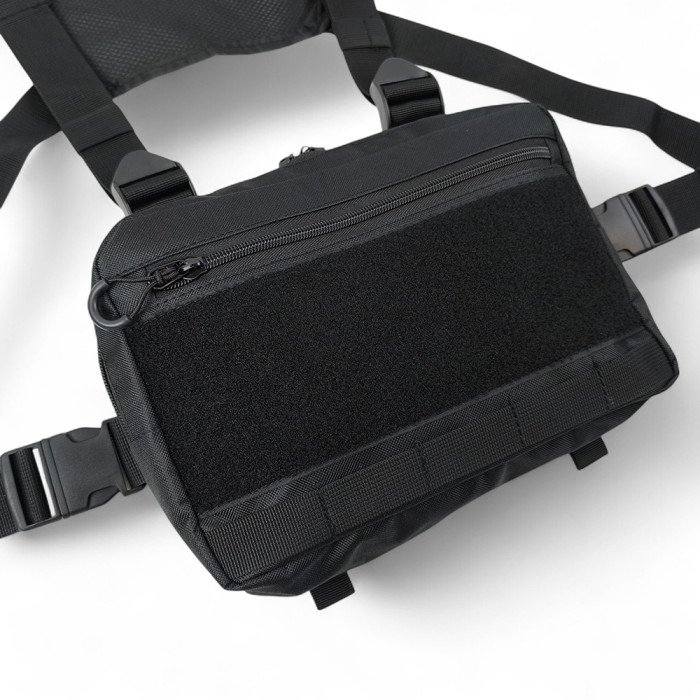 Нагрудна сумка для патчів і шевронів | 5 кишень | MOLLE , чоловіча сумка тактична