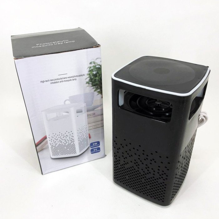 Лампа від комарів USB Bug Zapper Fly. Колір: чорний