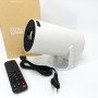 LED Проектор для дому портативний Смарт з WiFi, Bluetooth, Android 11, білий, 1280х720р