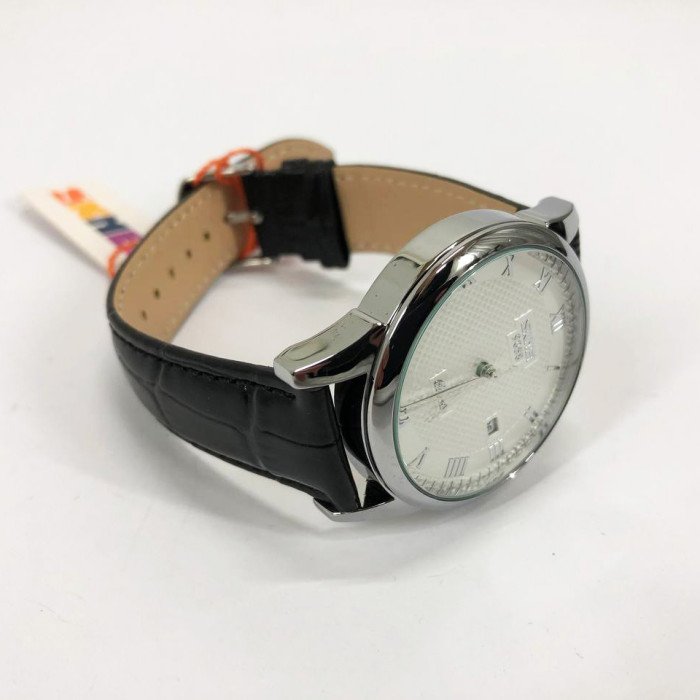 Годинник наручний чоловічий SKMEI 9058LSIWTBK, чоловічий годинник стильний годинник на руку, модний чоловічий годинник круглий