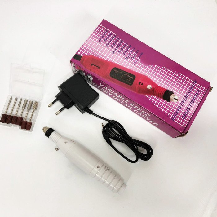 Ручний фрезер для нігтів SmartUs CBM-033 для манікюру та педикюру в домашніх умовах. Колір: білий