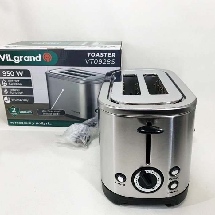 Тостер ViLgrand VT0928S