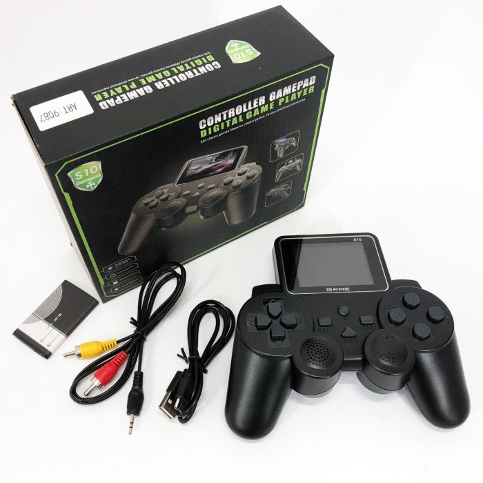 Ігрова консоль-джойстик S10 з 2.4 дюймовим LCD екраном, Ігрова приставка game, Дитяча приставка тетріс