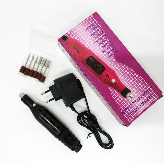 Ручний фрезер для нігтів SmartUs CBM-033 для манікюру та педикюру в домашніх умовах. Колір: чорний