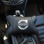 Набір шкіряних подушок Volvo + брелок у подарунок, Автоподушки Volvo з вишивкою