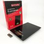 Ваги кухонні MATARIX MX-402 5 кг з дисплеєм, Компактні кухонні ваги для їжі. Колір: чорний