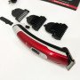 Машинка для стрижки волосся Gemei GM-6046, Машинка для стрижки волосся та гоління. Колір: червоний