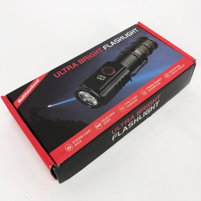 Ліхтар ручний PL-302, Супер яскравий ліхтарик, Ручний ліхтар з високою яскравістю, Ліхтарик police оригінал