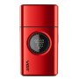 Електробритва VGR V-378 RED шейвер, подвійне лезо + триммер, регулювання потужності 7000-9000 RPM