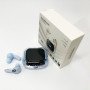 Бездротові вакуумні навушники TWS з дисплеєм LED, вологозахист IPx4 Bluetooth 5.4 з кейсом. Колір: блакитний