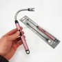 Запальничка електрична BBQ Lighter імпульсна плазмова вітрозахисна USB рожева запальничка