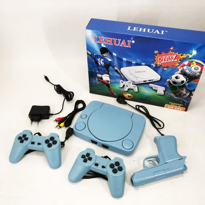 Ігрова консоль LH-999 з джойстиками та пістолетом 999 найпопулярніших 8-бітних ігор