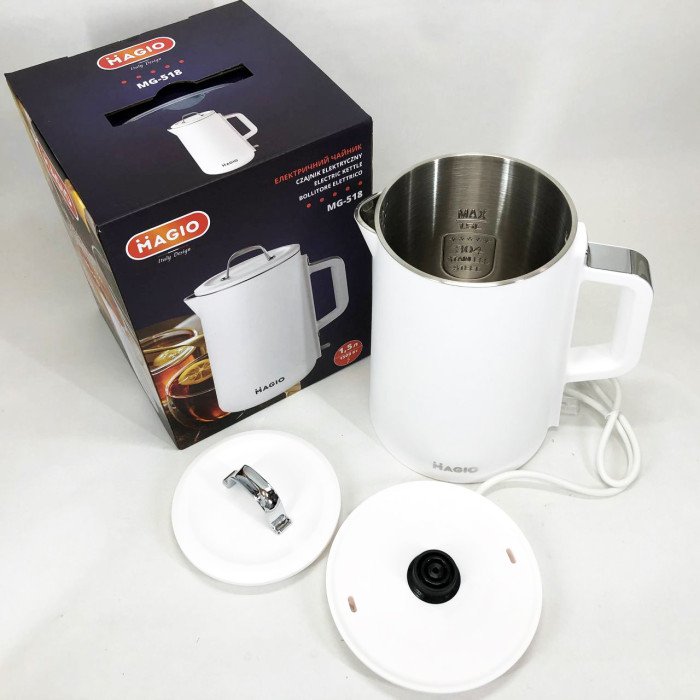 Електрочайник-термос MAGIO MG-518, 1,5 л, 1500Вт