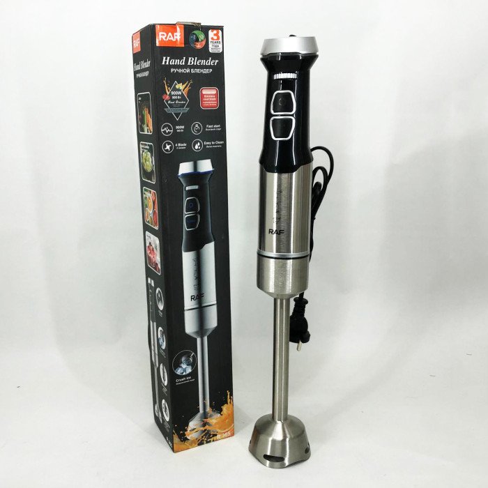 Металевий блендер R.365 високошвидкісний ручний блендер