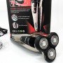 Електробритва Gemei GM-7720 - професійна, бездротова, потужна чоловіча бритва з головками, що плавають