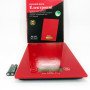 Ваги кухонні MATARIX MX-402 5 кг з дисплеєм, Ваги кухонні для продуктів домашні. Колір: червоний