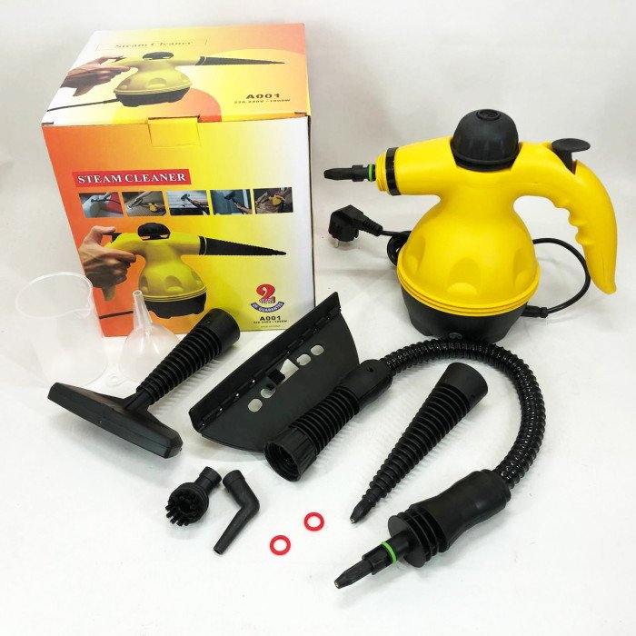 Пароочисник з функцією відпарювача Steam Cleaner Pro 1000 Вт 6 насадок