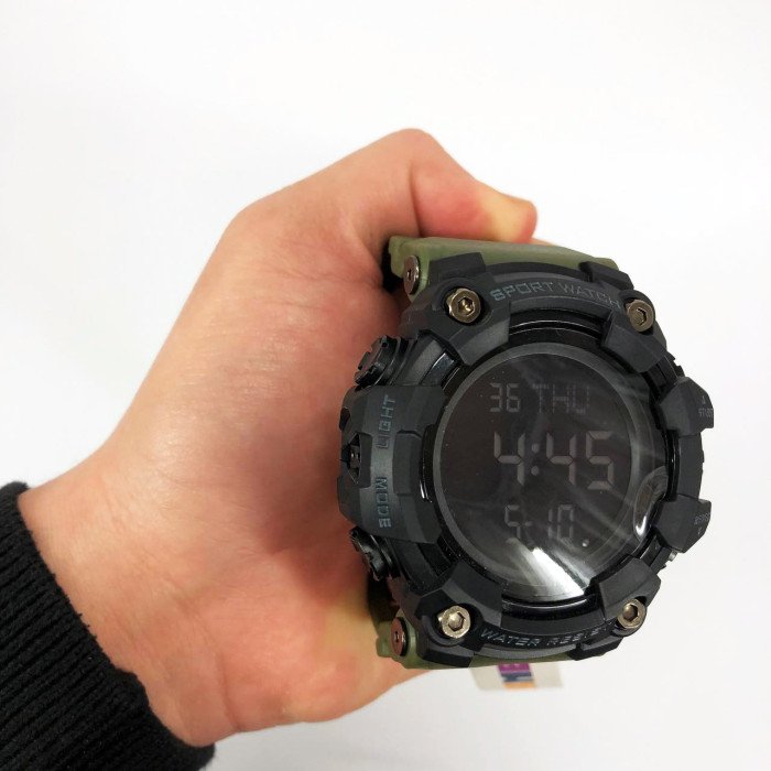 Годинник наручний чоловічий SKMEI 1968AG ARMY GREEN, брендовий чоловічий годинник, годинник для чоловіка. Колір: зелений