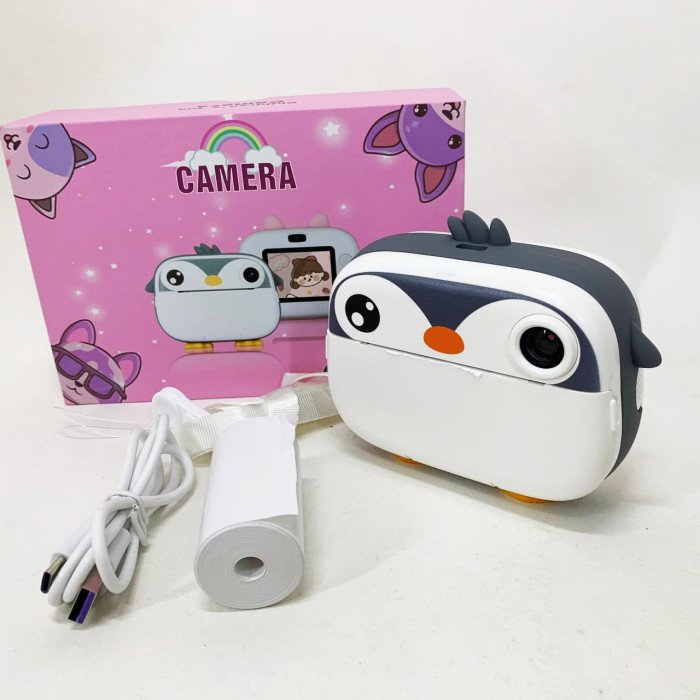 Дитячий фотоапарат з термодруком M05 GREY