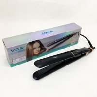 Праска для волосся VGR V-515 BLACK з РК-дисплеєм керамічний стайлер для вирівнювання волосся та завивки