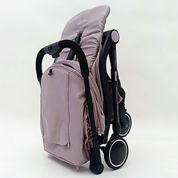 Дитяча прогулянкова легка коляска книжка складана Voyage Smart T3101F. Колір: рожевий