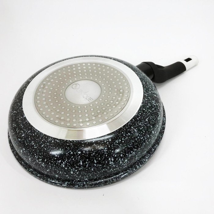 Сковорода Unique UN-5103-22 з антипригарним покриттям 22см Сірий граніт