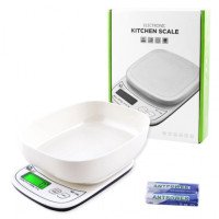 Ваги кухонні QZ-158A з чашею, 10кг (1г)