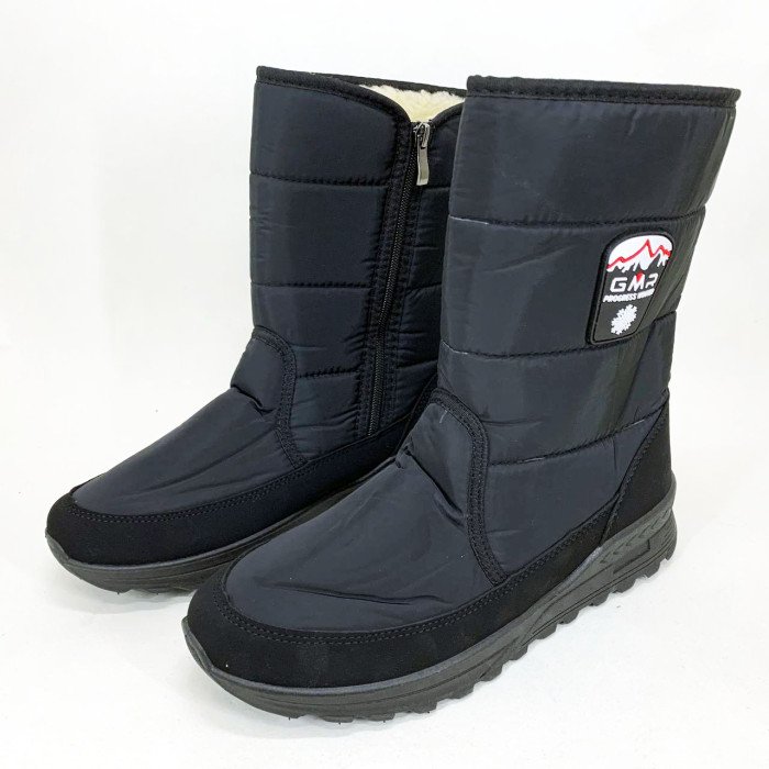 Черевики чоловічі утеплені зимові 42р 27,5см Гумові чоботи для лісу, Осіннє утеплене взуття