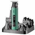 Набір для стрижки VGR V-117 6 в 1. Колір: зелений
