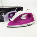 Парова праска з тефлоновим покриттям DOMOTEC MS-2208 1200 Вт, праска для одягу від мережі. Колір: фіолетовий