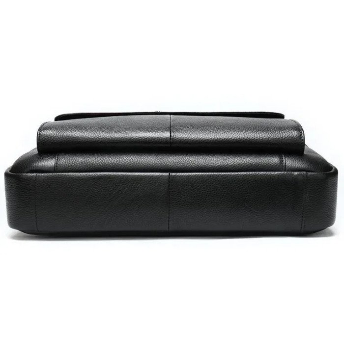 Чоловіча шкіряна сумка для ноутбука з італійської шкіри, формат А4, преміум клас