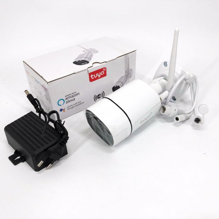 Камера відеоспостереження Camera C16 TUYA APP WIFI IP 3.0 mp вул.