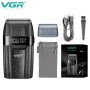 Електробритва VGR V-640S подвійна сітка 9000 RPM