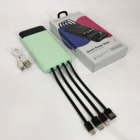 Павербанк Power Bank UKC 50000mAh Мобільна зарядка зовнішній акумулятор портативний павер. Колір: зелений