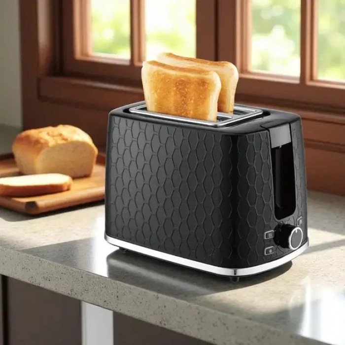 Тостер Domotec MS-508 механічне керування 930Вт 6 ступенів обсмажування