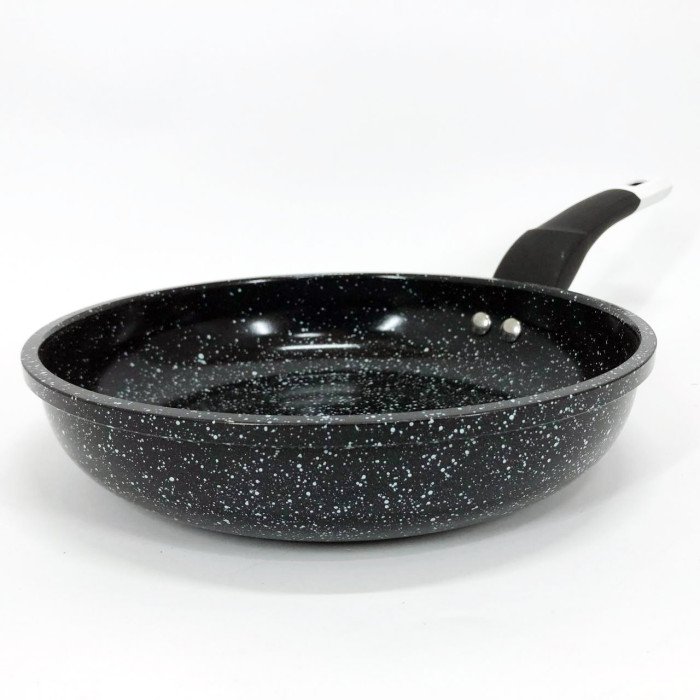 Сковорода UNIQUE UN-5134 22 см. без кришки, стійка до подряпин та сколів сковорода, з антипригарним покриттям