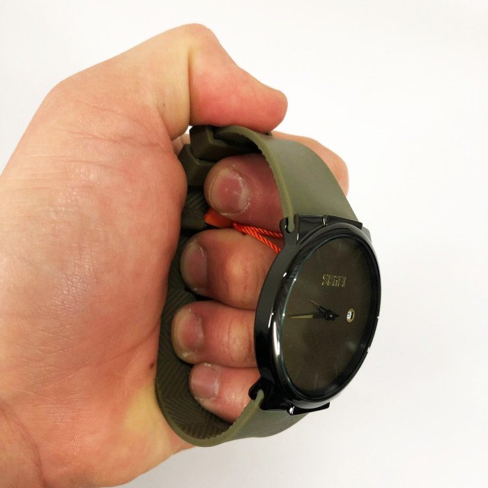 Годинник наручний чоловічий SKMEI 1509AG, чоловічий круглий наручний годинник, Оригінальний чоловічий годинник