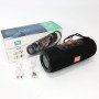 Портативна Bluetooth колонка TG341 зі шнурком, акумуляторна переносна колонка. Колір: чорний