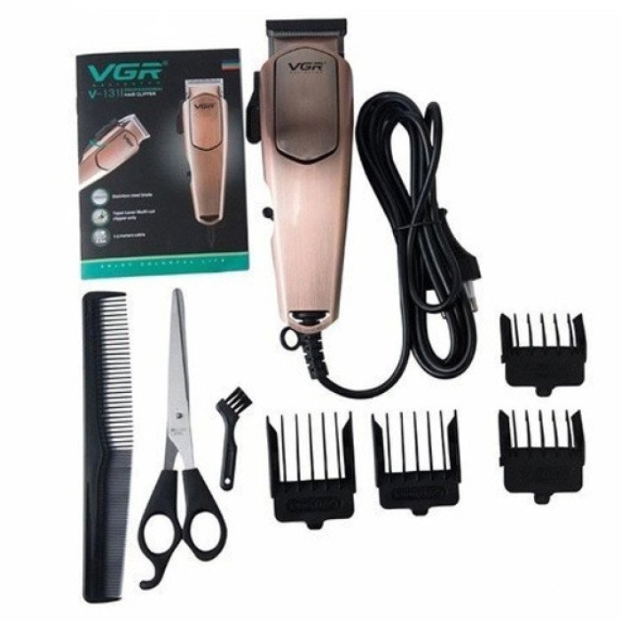 Професійна машинка для стрижки волосся VGR V-131 тример провідний, Електробритва для стрижки голови