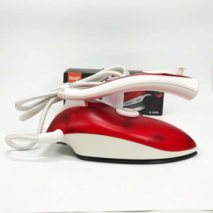 Дорожня праска RAF R.1259R 800 Вт з регулятором температури та резервуаром для води 50 мл