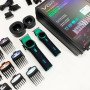 Комплект VGR 2 в 1 V-885 S2 GREEN, акумуляторна машинка для стрижки та триммер
