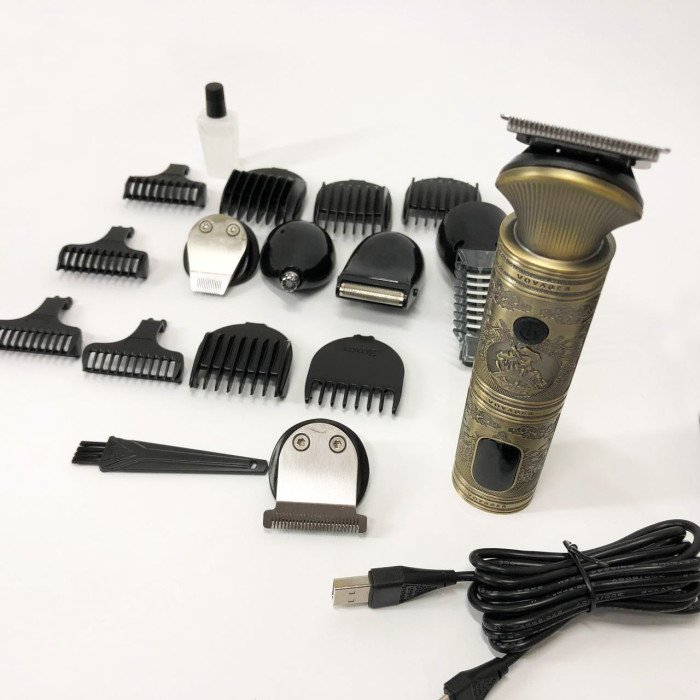 Професійний набір/машинка для стрижки волосся 6 в 1 VGR V-106, бритва триммер для бороди