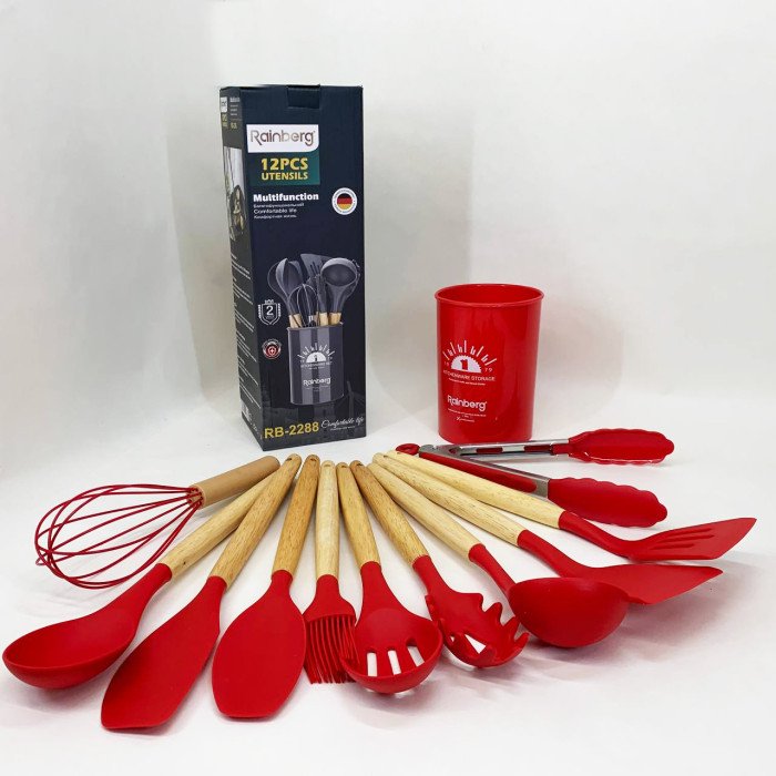 Набір кухонних приладів Rainberg RB-2288 Red