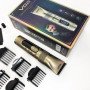 Акумуляторна машинка для стрижки VGR V-659, Машинка для стрижки волосся домашня підстригальна