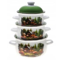 Набір каструль Edenberg EB-1889 6 предметів